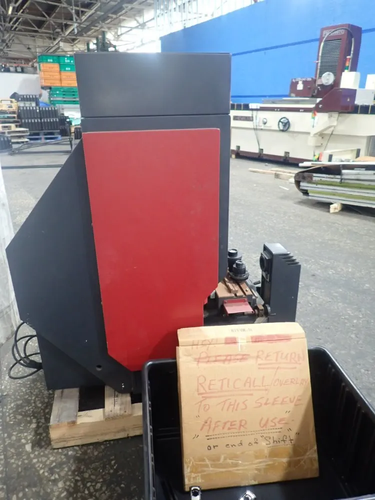 Sigma 16" Screen 5" X 15" Table Hb400 Optical Comparator - Hb400