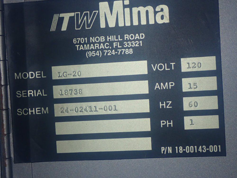 Tw Mima 48" X 48" Lg-20 Stretch Wrapper - Lg-20