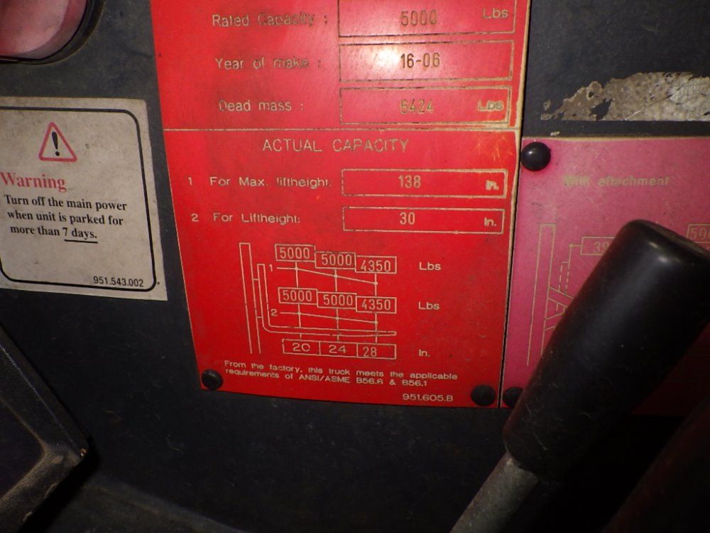 Princeton Delivery System/piggy Back 5000# E2-3rvx Forklift - E2-3rvx