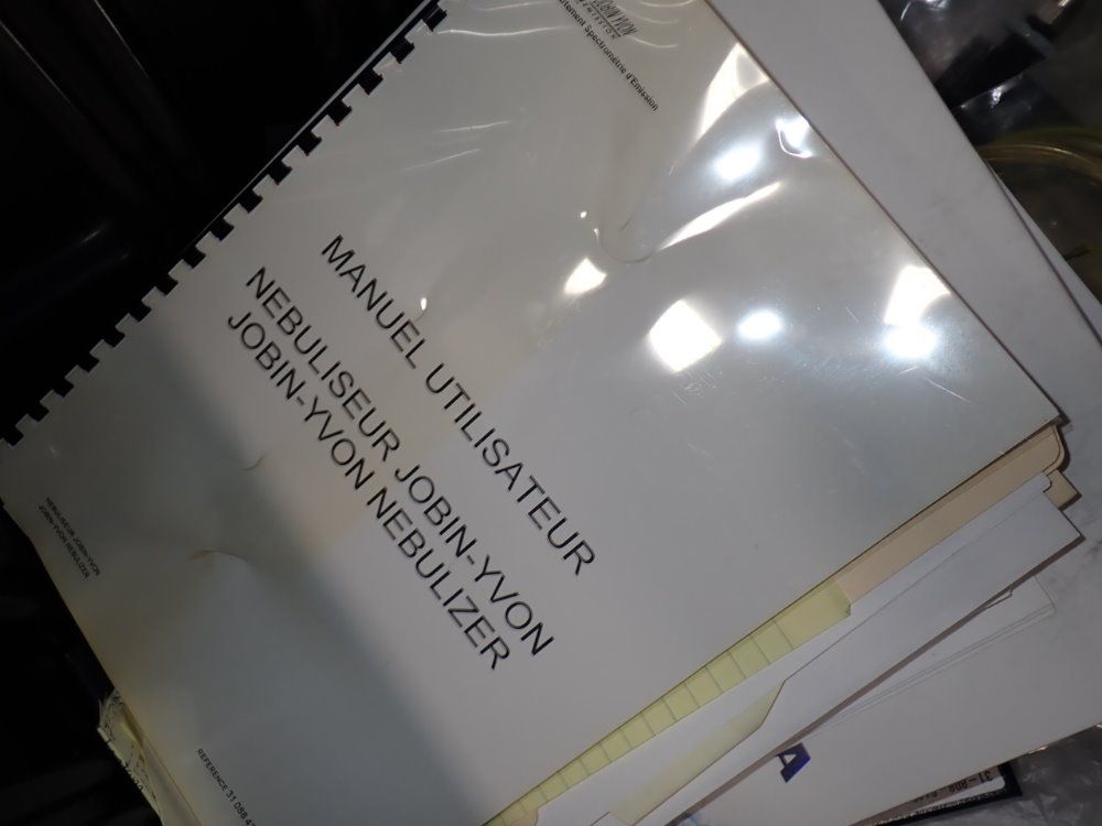 Horiba Jobin Yvon Atomic Emission Spectrometer