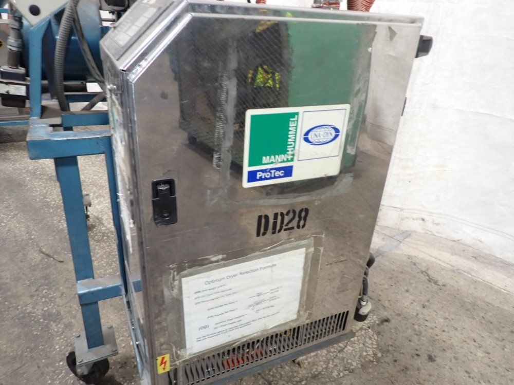 Una-dyn/ Mann & Hummer Dual Hopper Dryer