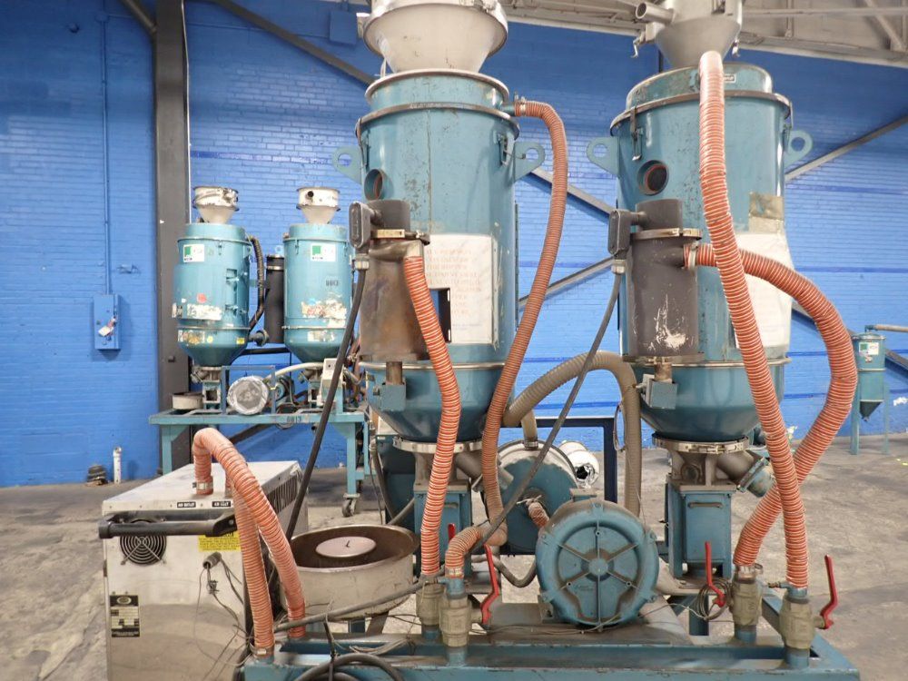 Una-dyn/ Mann & Hummer Dual Hopper Dryer