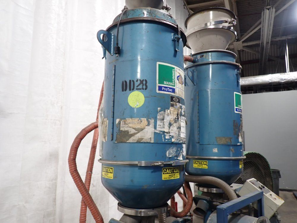 Una-dyn/ Mann & Hummer Dual Hopper Dryer