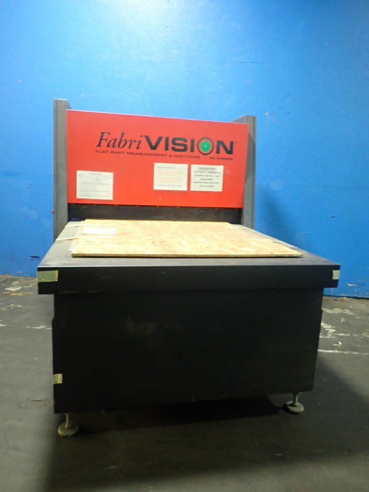 Fabri Vision Flat Part Measurment And Digitizing Scanner