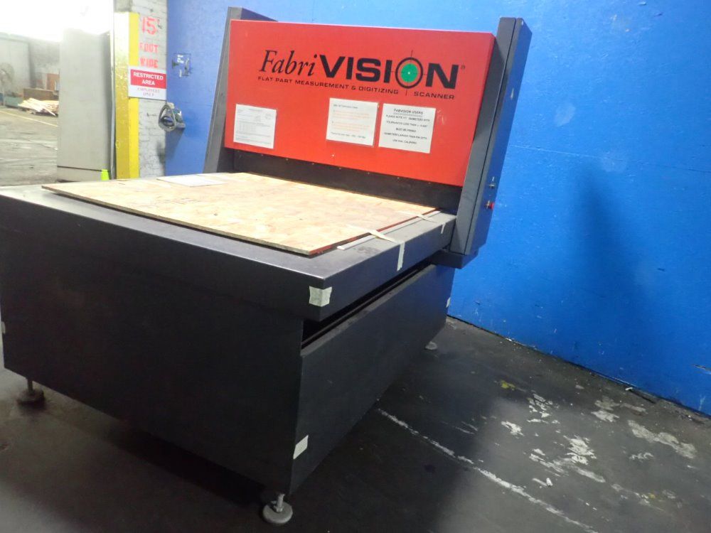 Fabri Vision Flat Part Measurment And Digitizing Scanner