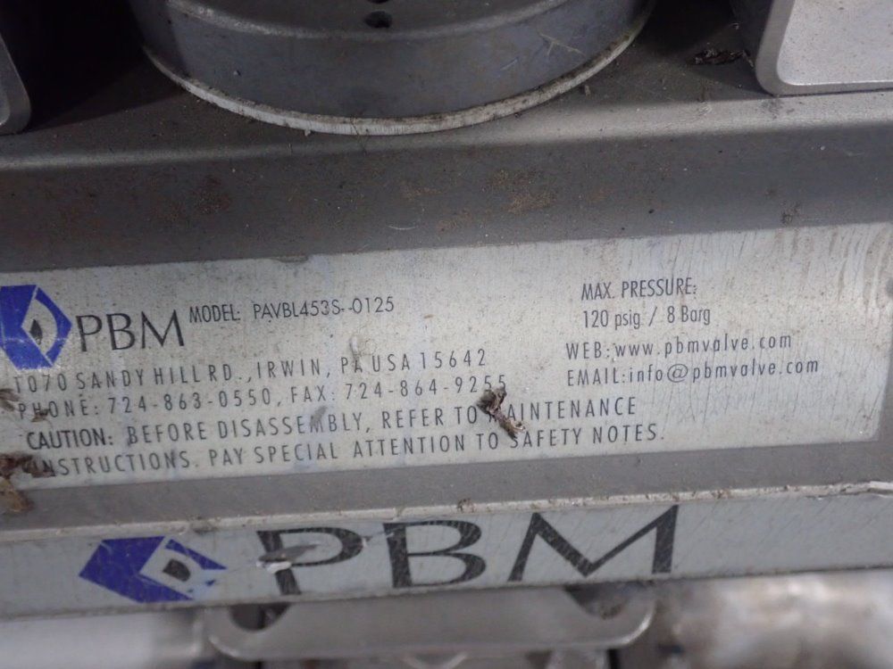 Pbm Actuated Valve