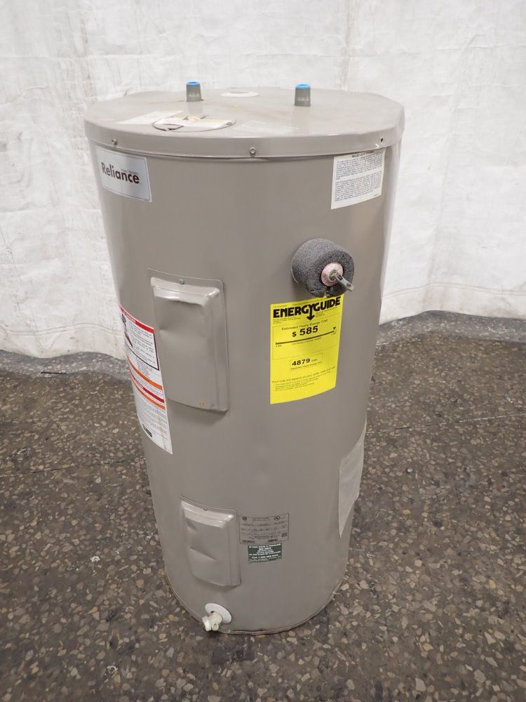 Reliance Water Heater Co. Electric Storage Water Heater Tank