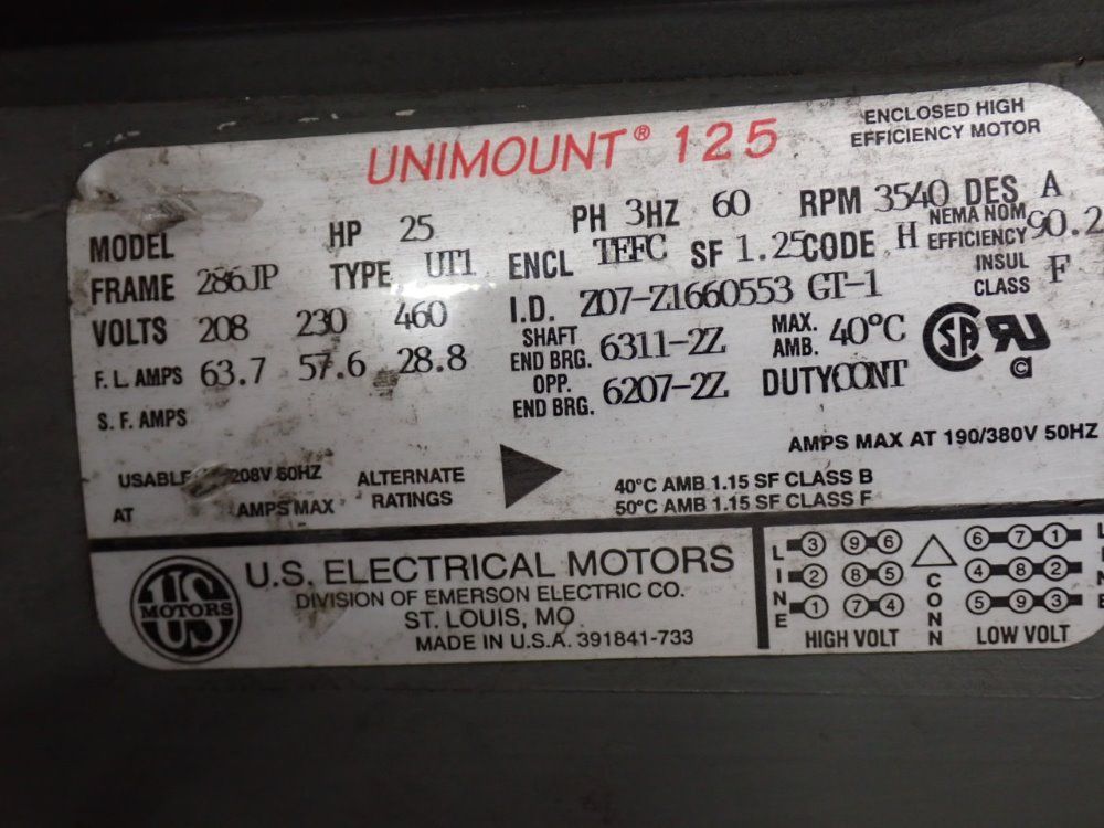 U.s. Electrical Motors Motor