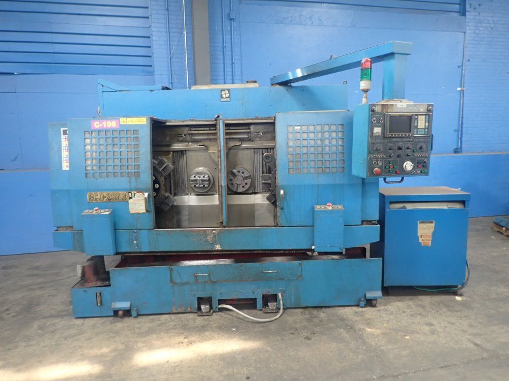 Hwacheon Dual-spindle Cnc Lathe - Eco 2sp3