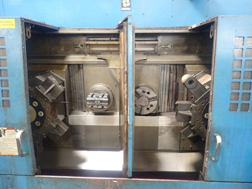 Hwacheon Dual-spindle Cnc Lathe - Eco 2sp3