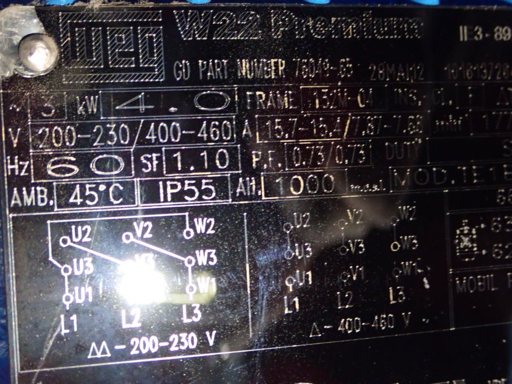 Hydrovane/gardner Denver 4 Kw Hv04/hydrovane/v04ace07-2336d505 Air Compressor - Hv04/hydrovane/v04ace07-2336d505