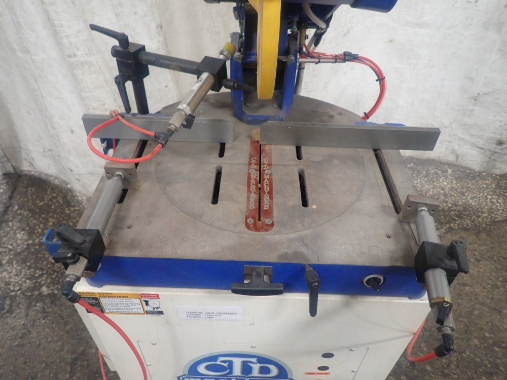 Ctd Machines Chop Saw
