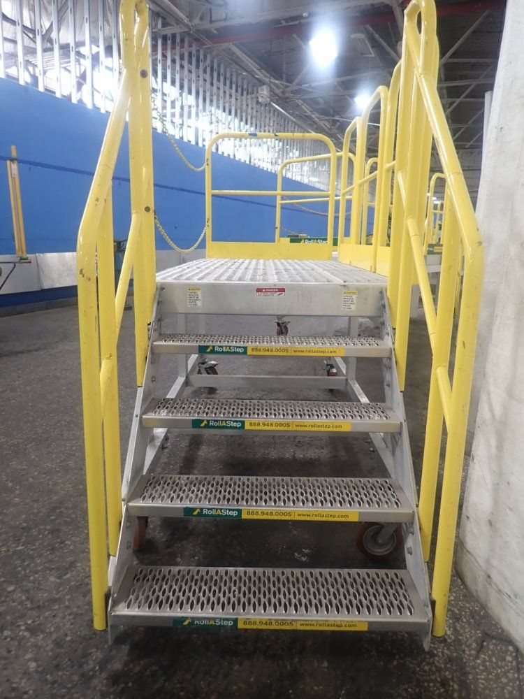 Rollastep Aluminum Portable Platform Stairs