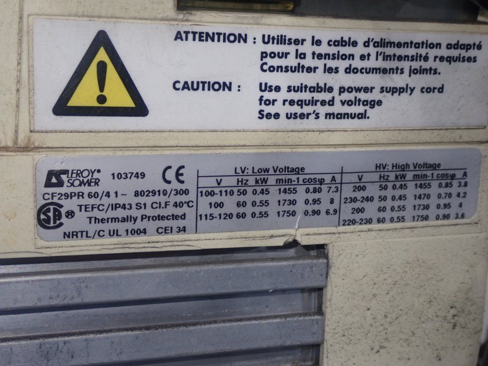 Varian 979 Helium Leak Detector - 979