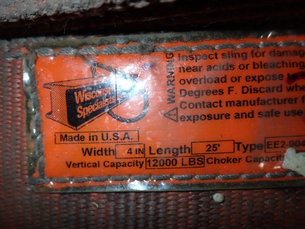 Wisconsin Lifting Specialists Inc Lifting Bands