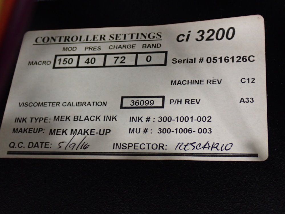 Citronix Ci3200 Inkjet Printer - Ci3200