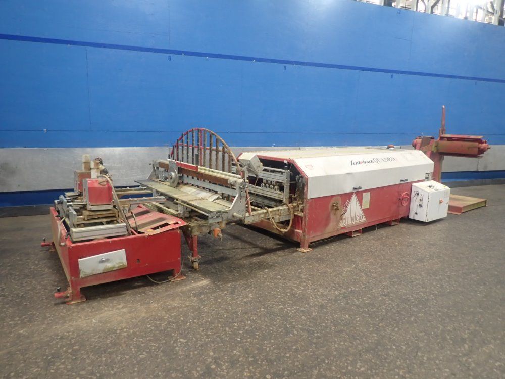 Schlebach 10 Station Quadro Cinco Standing Seam Roll Forming System - Quadro Cinco