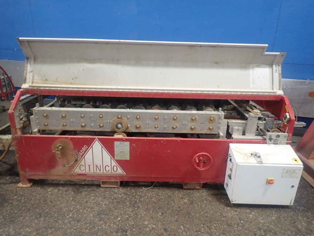 Schlebach 10 Station Quadro Cinco Standing Seam Roll Forming System - Quadro Cinco