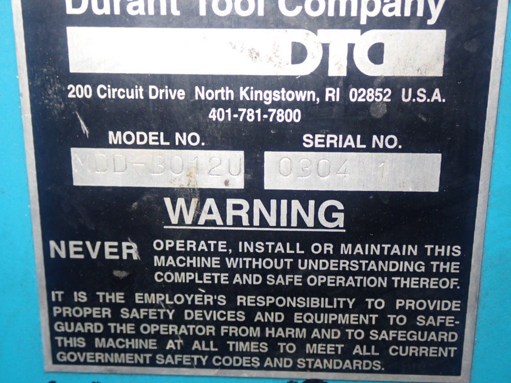 Durant Mdd-3012u Dual Coil Reel - Mdd-3012u