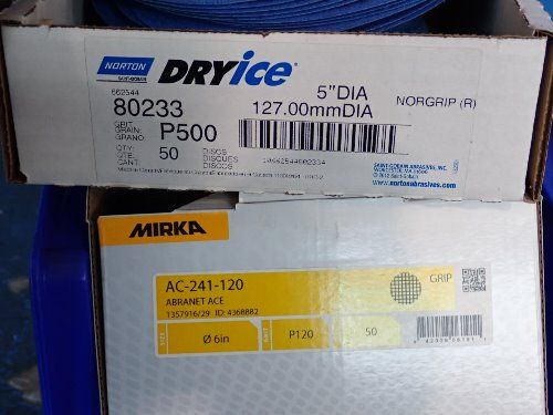 Norton/mirka Buffing Pads