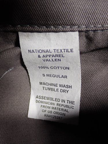 National Textile Apparel Coveralls