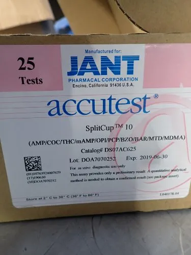 Jant Labortory Test Cups