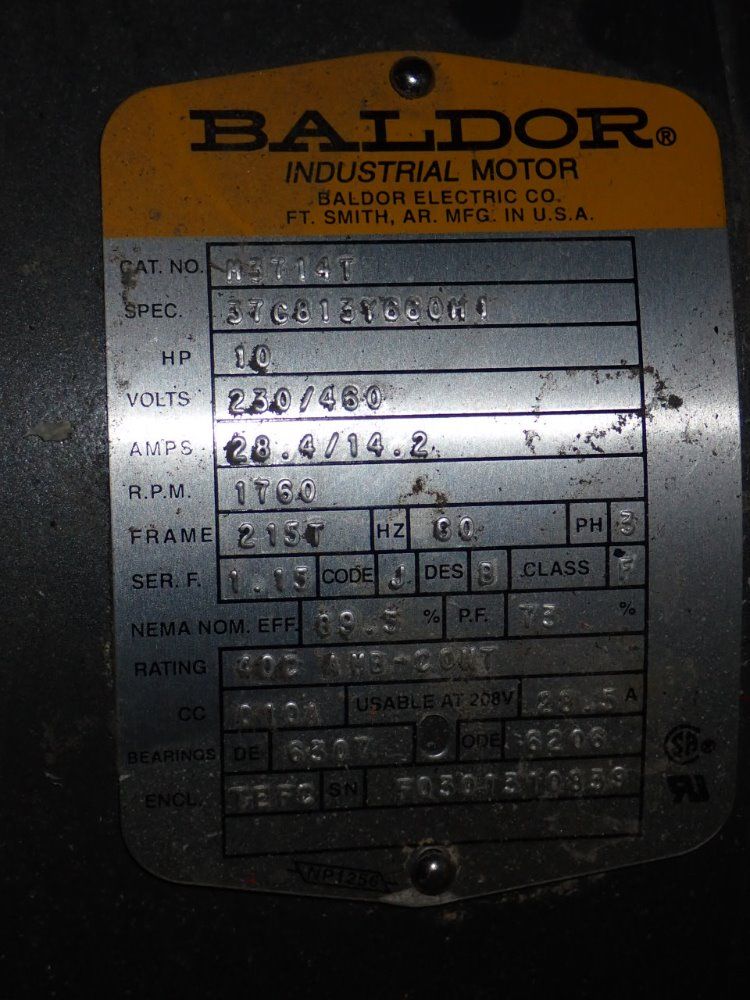 Cumberland/john Brown 10 Hp 3kn Granulator - 3kn