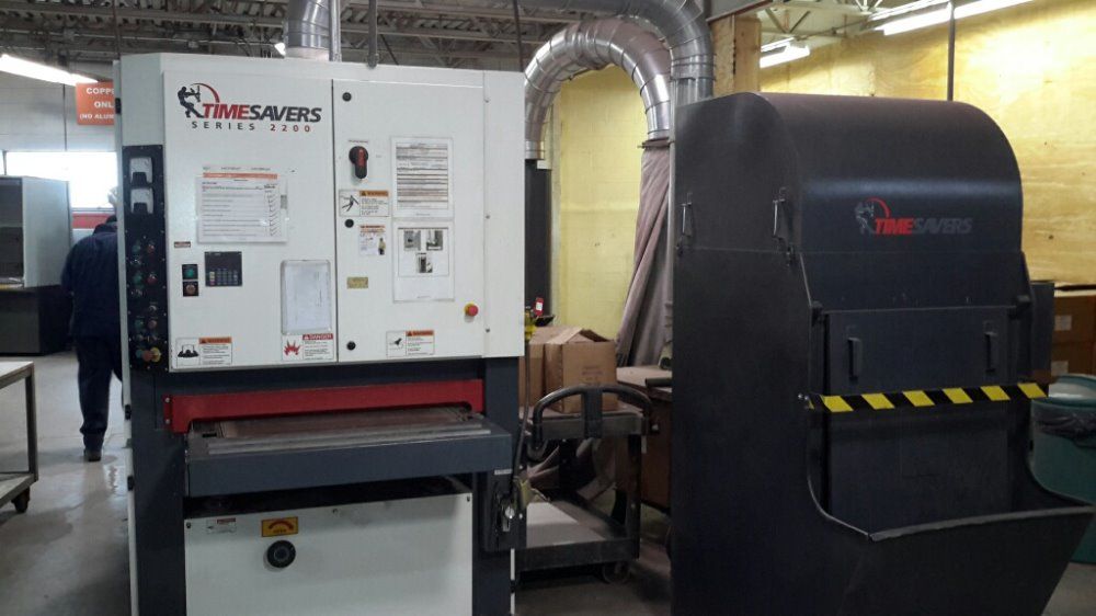 Timesavers 2221-03-44 Metal Deburring Machine - 2221-03-44