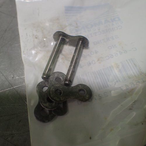 Diamond Chain Company 50 Diamond, Chain Company No. 40-2 Connecting Link Spring Clips - No. 40-2