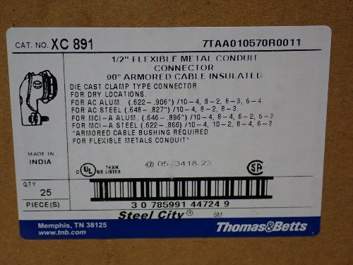 Thomas & Betts Flexible Metal Conduit