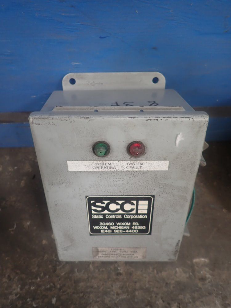 Static Controls Corporation Electrical Enclosure W/ Electrical Components