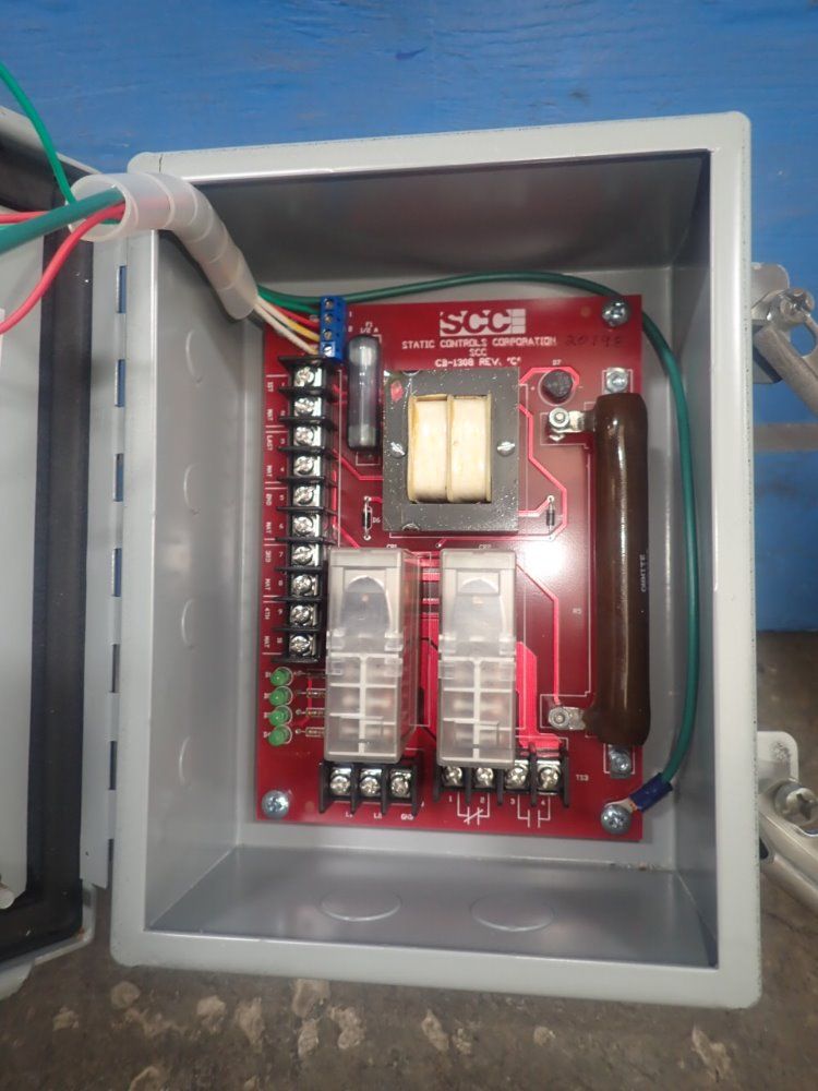 Static Controls Corporation Electrical Enclosure W/ Electrical Components