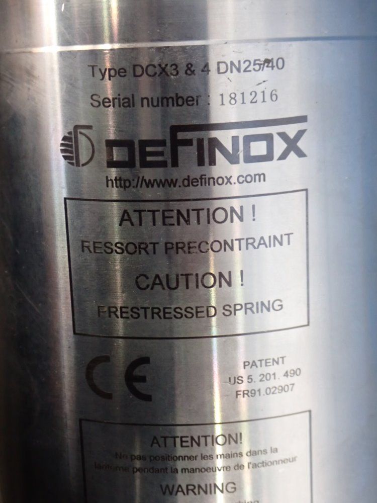 Definox Flow Control Valve