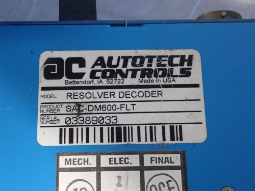 Autotech Resolver Decoder