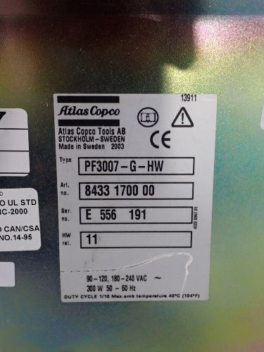 Tlas Copco Controller