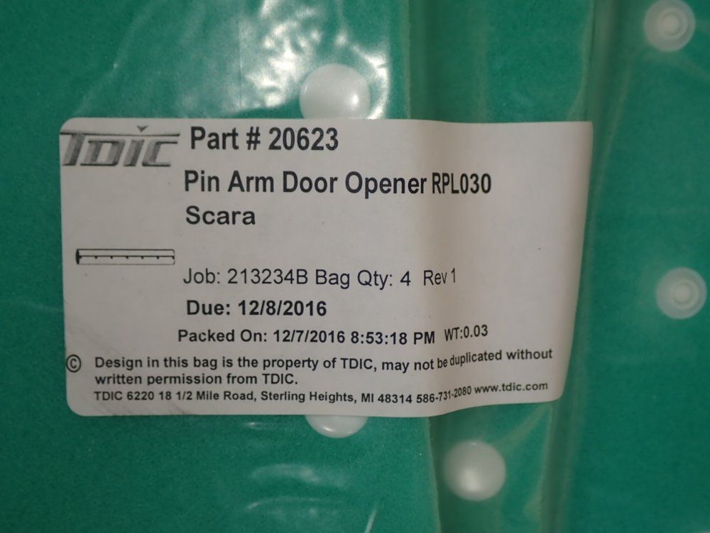 Tdic Pin Arm Door Openers