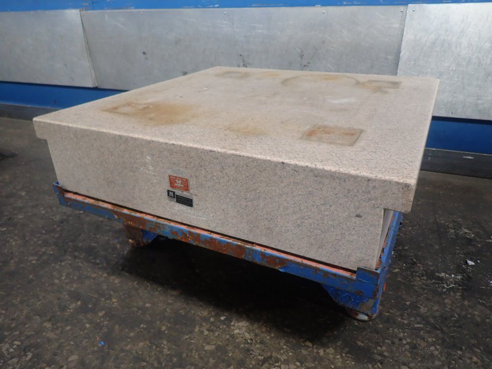 Herman Surface Plate 48" X 48" X 10" Granite Surface Plate