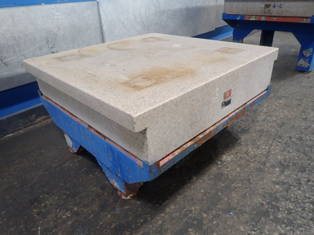 Herman Surface Plate 48" X 48" X 10" Granite Surface Plate