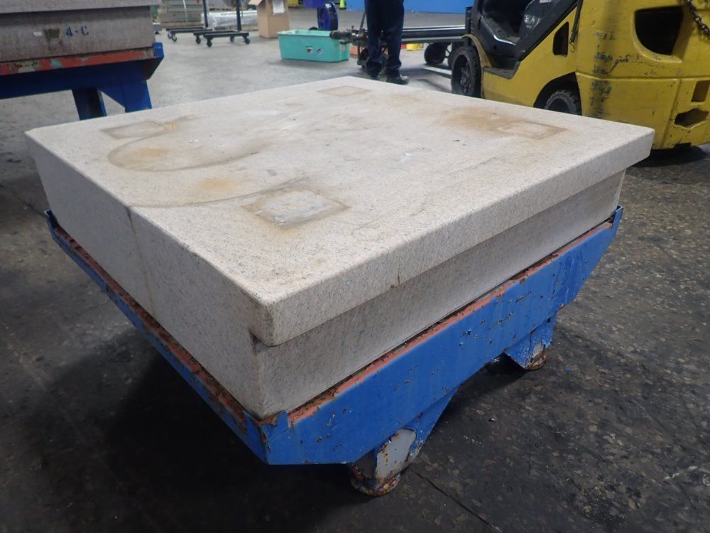 Herman Surface Plate 48" X 48" X 10" Granite Surface Plate