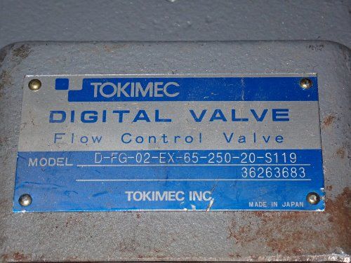Tomimec Digital Flow Valve
