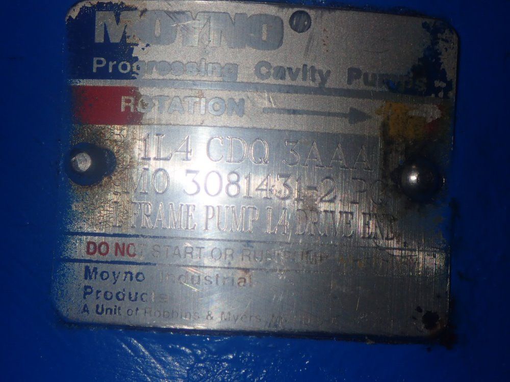 Moyno Cavity Pump