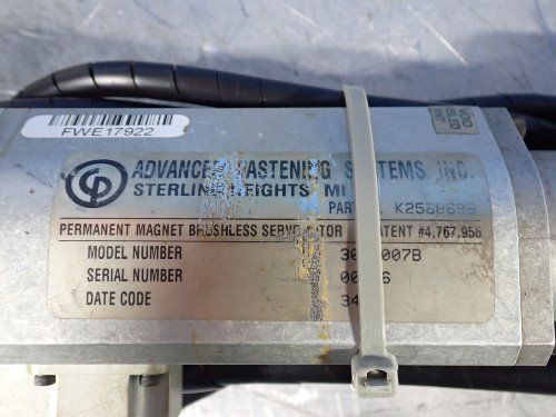 Advance Fastening Systems Servo Motor