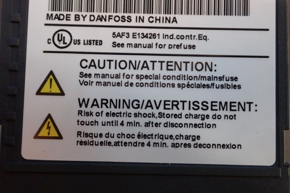 Danfoss 2 Hp Vlt Micro Drive - 132f0005