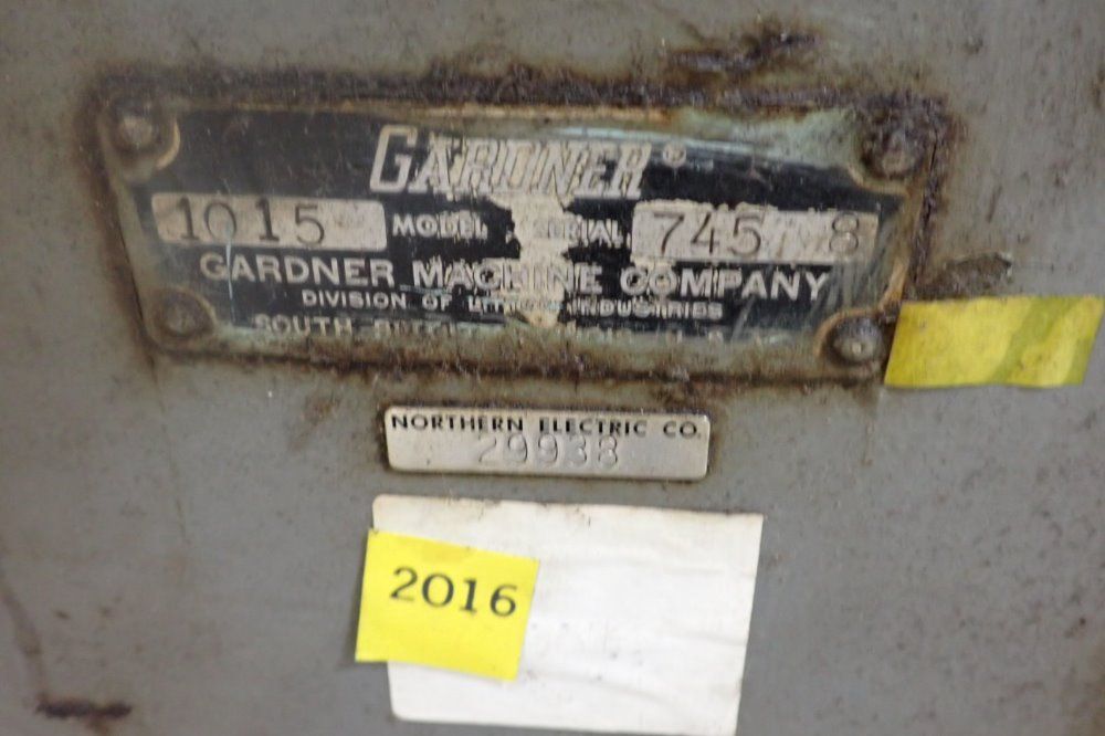 Gardner Machine 15" X 8" Surface Grinder - 1015