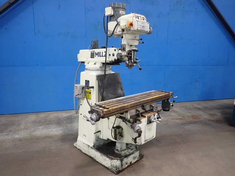 Victor 10" X 54" Vertical Mill - Jf-4vs