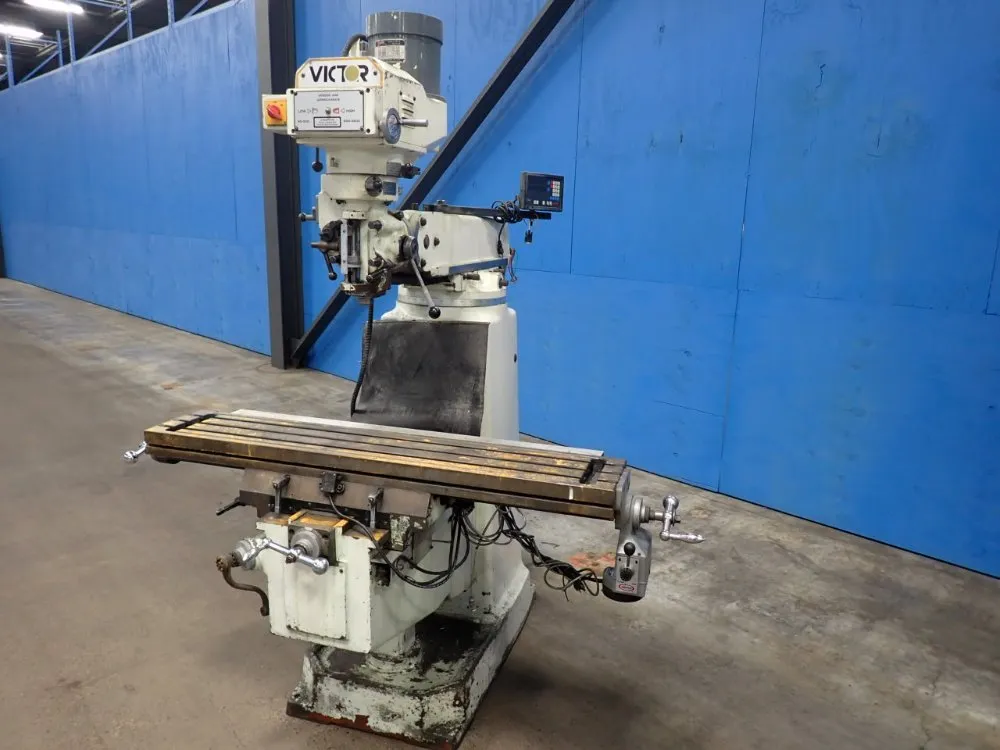 Victor 10" X 54" Vertical Mill - Jf-4vs