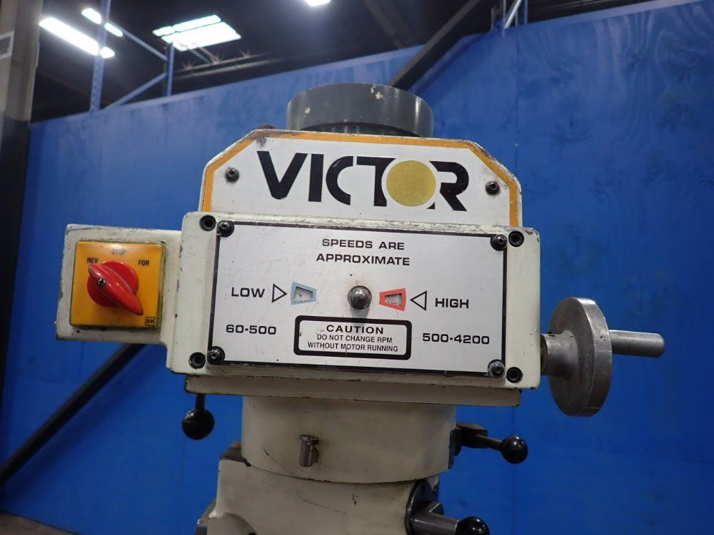 Victor 10" X 54" Vertical Mill - Jf-4vs