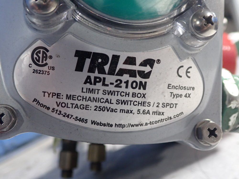 Triad Actuator Butterfly Valve