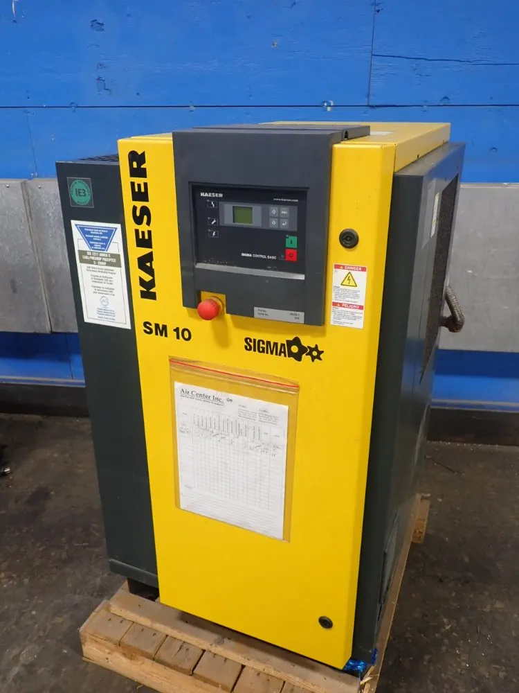 Kaeser 10 Hp Sm10 Air Compressor - Sm10