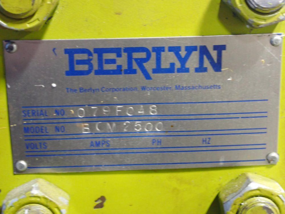 Berlyn Screw Extruder - B0m2500